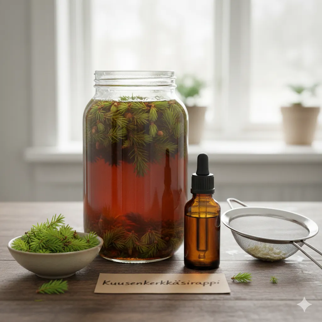 Kuusenkerkkäsiirappi